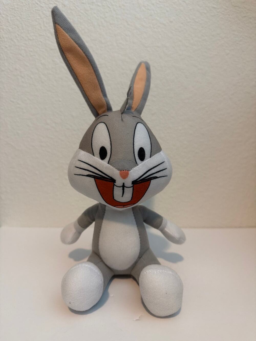 Looney Tunes Bugs Bunny 8” Plush Stuffed Animal Doll Toy Without Tag Toy Factory